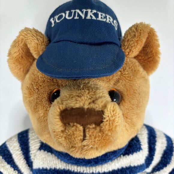 Younkers Collectible Plush Teddy Bear Stuffed Animal Commonwealth 2001 Vintage - Picture 5 of 6